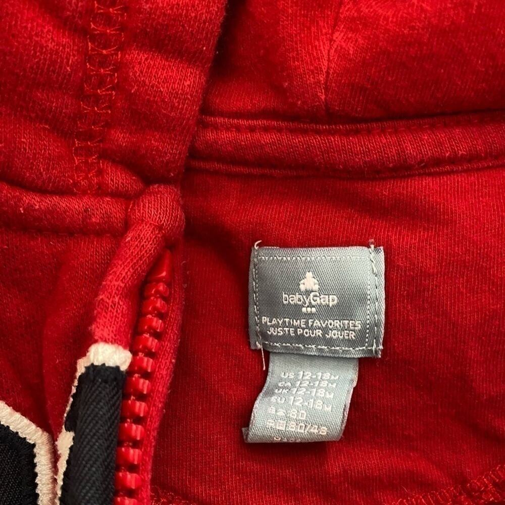 GAP BOYS FULL ZIP “HOODIE” SIZE 12-18MO - Picture 3 of 3